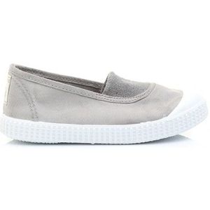 Victoriavoor mannen/jongens. 136601 Pica Pica beige pantoffels (20), Stof, Plat, Geen, Casual, kinderkleding