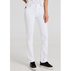 Lois Jeansvoor vrouwen. 201042744 Jeans Recht model wit (28), Casual, Katoen, Denim