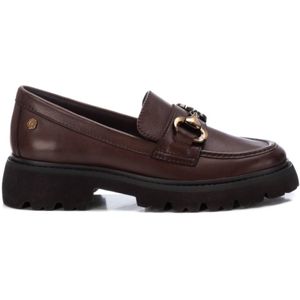 Carmela - 16187202 - Leren Mocassins - Bruin - Plat - Casual