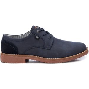Xtivoor mannen. 14252802-NAVY Schoenen 142528 marine (41), Plat, Veters, Casual, Marineblauw