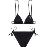 EA7 - 7W000318_AF12599 - Triangel Bikinitop - Zwart - Strandkleding - Polyester