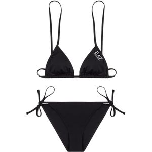 EA7 - 7W000318_AF12599 - Triangel Bikinitop - Zwart - Strandkleding - Polyester