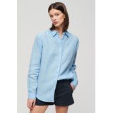 Superdry - Blouse - Rood - Klassieke Blouse - Lange Mouw