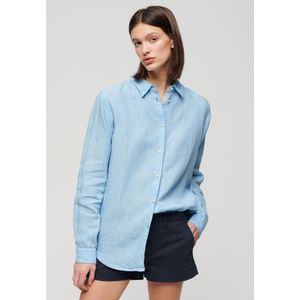 Superdry - Blouse - Rood - Klassieke Blouse - Lange Mouw