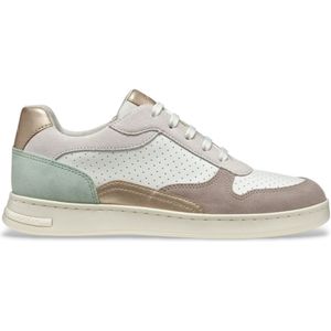 Geox - Jaysen - Sneakers - Zwart - Suède en Leer