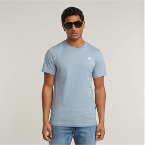 G-Starvoor mannen. D25481-C627-5304 Graw Slim T-shirt blauw (XXL), Casual, Katoen, Korte mouwen