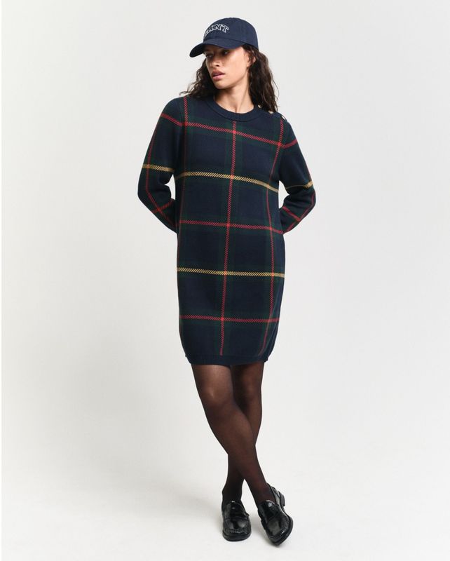 Gant 4502087 Korte Jurk Met Lange Mouwen