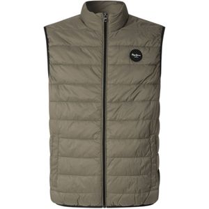 Gilet - Middelzware Gewatteerde - Zwart - 100% Nylon