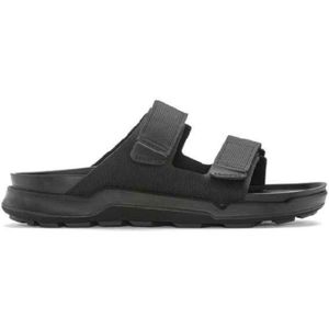 Birkenstockvoor mannen. 1024982 Atacama leren sandalen zwart (42), Leer, Plat, Geen, Casual