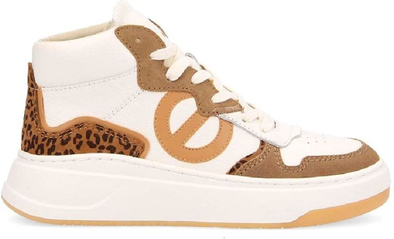 Bridget - Nette Schoenen - Off-white - Leer - Ronde Zool