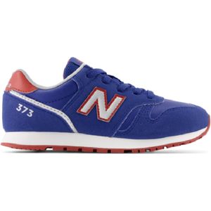 New Balancevoor vrouwen/meisjes. YC373V2 Trainers 373 Kant grijs (39), Plat, Veters, Casual, kinderkleding