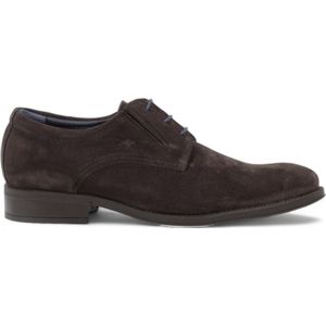 Fluchosvoor mannen. 8410_AFEL_CAFE Heracles Leren Schoenen 8410 marine (42), Leer, Plat, 1 tot 3 cm, Veters, Casual, Feest, Klassiek, Marine