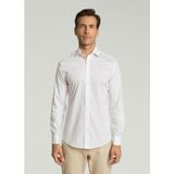 H&M - HM308678 - Overhemd - Wit - Katoen - Lange Mouwen