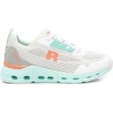Refresh - 17250501-AQUA - Trainers - Wit - Plat - Veters - Casual