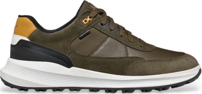 GEOXvoor mannen. U36E0A 02285 Schoenen pg1x abx groen (43), Plat, Veters, Casual