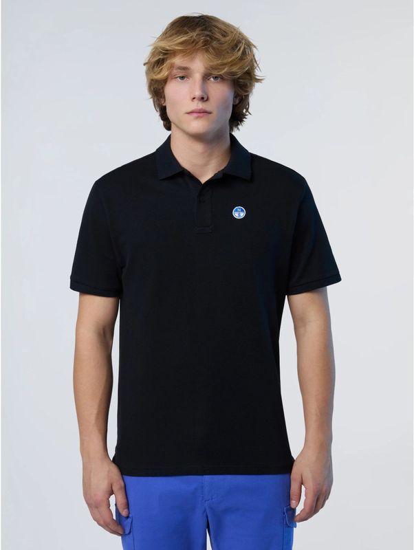 NORTH SAILS - Basic Polo - Zwart - Katoen