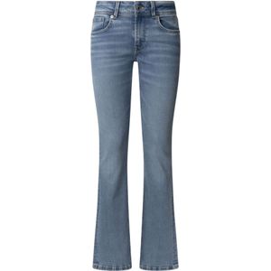 Pepe Jeans - PL204736XW3 - Flare Fit Jeans - Blauw - Casual - Katoen - Denim - Duurzaam