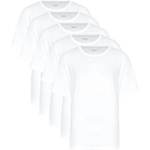 BOSS - Authenti - T-shirt - Zwart - Katoen - 5-pack