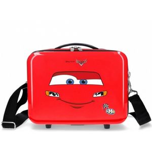 Joumma Bagsunisex voor kinderen. 2043924 Toilettas ABS Cars LMQ Aanpasbaar rood -29x21x15cm (OSFA), Casual, ABS/polycarbonaat, kinderkleding