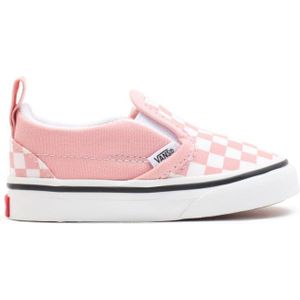 Vansunisex voor kinderen. VN000UBS99H1 Slip-On V Sneakers roze (18.5), Stof, Plat, Geen, Casual, kinderkleding