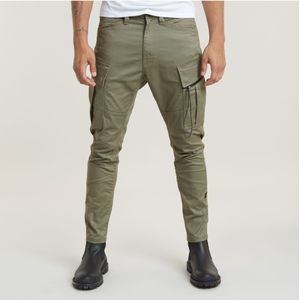 G-Starvoor mannen. D24307-C105-2199 Broek met ritszak 3D Skinny Cargo 2.0 bruin groenbruin (34/32), Casual, Katoen