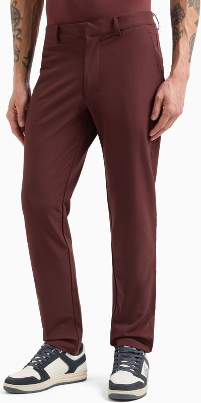 EA7 - Golf Pro Broek - Zwart - Polyester - Casual