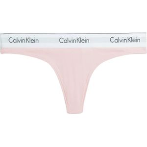 Calvin Kleinvoor vrouwen. 0000F3786E String Modern Katoen roze (S), Homewear