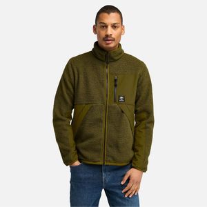 Timberland - Sherpa Mix Media - Fleece Jacket - Heren - Volledige Rits
