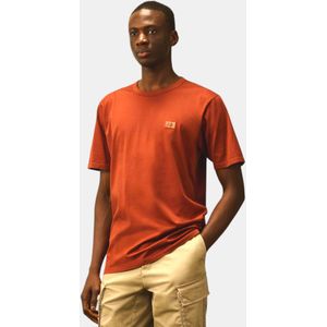 T-shirts - Rood - Short Sleeve Crew Neck Tee