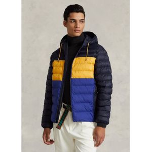 Polo Ralph Laurenvoor mannen. 710877582002 Opvouwbare waterdichte marinejas (S), Casual, Nylon, Marineblauw