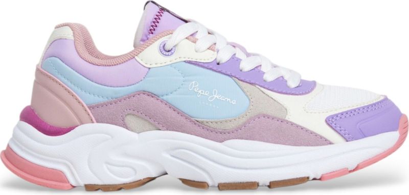 Pepe Jeansvoor meisjes. PGS60002 Schoenen Mave Fresh G veelkleurig (32), Plat, Veters, Casual, kinderkleding