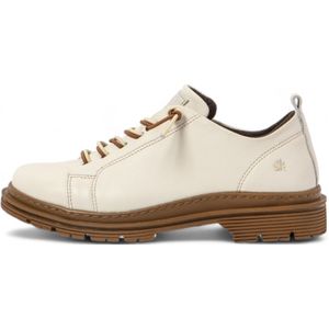 Artunisex. 1189711MW003_MMW Leren schoenen 1897 wit (42), Leer, Plat, Veters, Casual