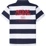 Pepe Jeans - Cairon - Kinderpolo - Korte Mouwen - Geborduurd Logo - Gestreepte Print