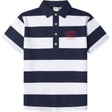 Pepe Jeans - Cairon - Kinderpolo - Korte Mouwen - Geborduurd Logo - Gestreepte Print