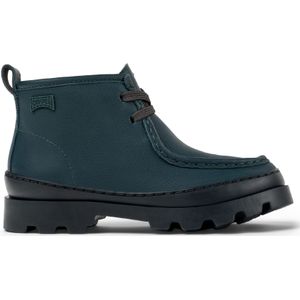 Campervoor vrouwen/meisjes. K900357-004 Brutus Leren Schoenen groen (32), Leer, Plat, 1 tot 3 cm, Veters, Casual, kinderkleding