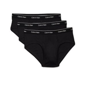 Calvin Kleinvoor mannen. 000NB3998A Set van 3 Hip Brief boxershorts zwart (XL), Homewear, Katoen