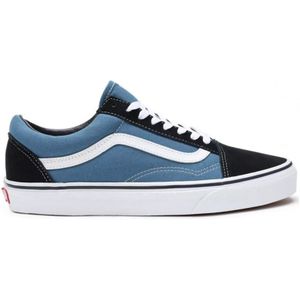 Vansunisex. VN000D3HW001 OLD SKOOL SHOES wit (43), Plat, Voor, Veters, Casual, Sportief