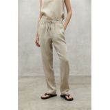 ECOALF - MCWGAPAINDO00710S24-008 - Broek - Beige - Casual - 100% Linnen