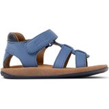 Bicho - K800628-001 - Leren Sandalen - Blauw - Plat - Klittenband