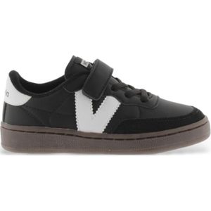 Victoriaunisex voor kinderen. 1256100 Trainers Oslo zwart (33), Plat, Klittenband, Casual, kinderkleding