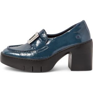 Artvoor vrouwen. 1165511WO003_0G3 Leren loafers 1655 blauw (42), Leer, 3 tot 5 cm, Geen, Casual