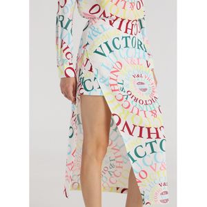 Victorio & Lucchino, V&Lvoor vrouwen. 315068148 Rok gecombineerd met veelkleurige shorts (XS), Casual, Polyester