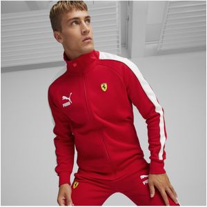 Pumavoor mannen. 62519802 Ferrari race metallic T7 jack rood (XL), Casual, Sportief, Polyester