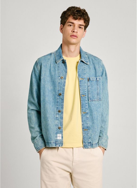 Pepe Jeans - PM402994 - Jack - Blauw - Katoen - Casual