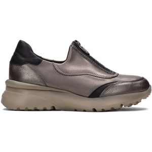 Hispanitas - Polynesische - Leren Pantoffels - Grijs - TRIFLOW-technologie