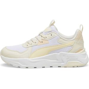 Pumavoor mannen. 38929229 Trainers Trinity Lite wit, geel (36), Plat, Veters, Casual, Sportief, Meerdere sporten