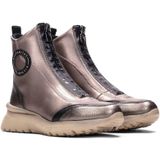 Hispanitas - Polynesia - Leren Enkellaarsjes - Zwart - Casual