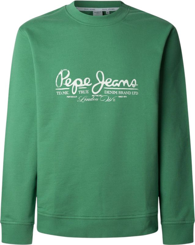 Pepe Jeans - PM582832 - Sweater - Groen - Katoen - Casual
