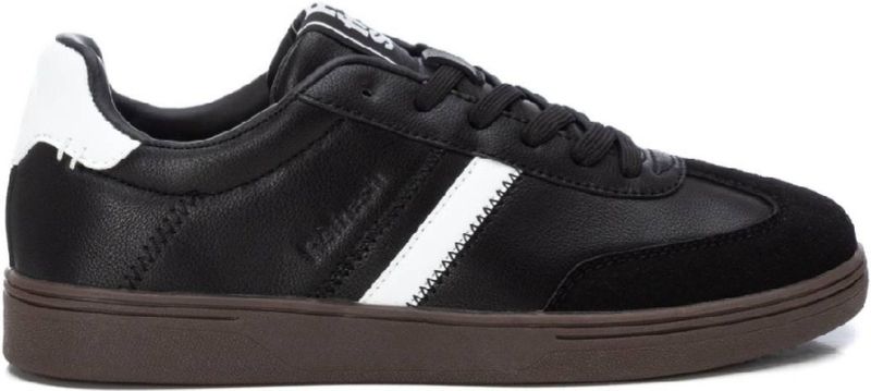 Refresh - 17218502 - Sneakers - Zwart - Plat - Veters - Casual