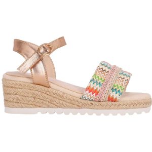 Chika10 Kidsvoor vrouwen/meisjes. GOLONDRINA 03 Espadrilles Golondrina 03 veelkleurig (40), Stof, Plat, Gesp, Casual, kinderkleding